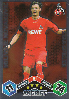 Milivoje Novakovic 1. FC Koln 2010/11 Topps MA Bundesliga Star Spieler #161